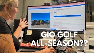 The Gio Golf Enclosed Mobility Scooter | All Season IS NOT ALL SEASON!