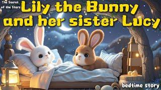 Lucy the Sleepy Bunny | Bedtime stories for kids with relaxing music