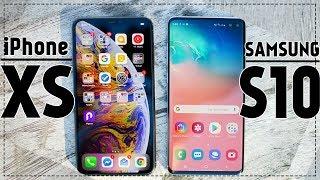 iPhone XS или Samsung Galaxy S10. Что лучше? Айфон или Самсунг?