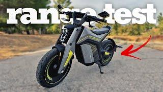 NAXEON I AM Pro Electric Motorcycle Range Test