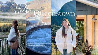 New Zealand Vlog | 5 days on South Island *Queenstown*, Onsen, Milford Sound, Deer Park Heights