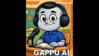 “Gappu AI: Padhai aur Podcast ka Superstar!” l #short #viral #entertainment #introduction #gappu