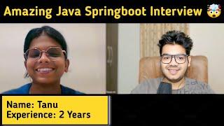 Java Spring Boot 2 Years Interview Experience