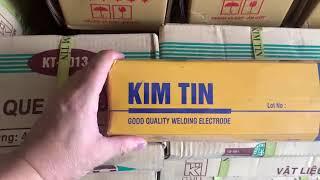 QUE HÀN SẮT KIM TÍN 2.5MM, 3.2MM, 4MM - CTY TẬP ĐOÀN PHAN NHÂN.