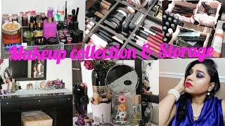 My Makeup Collection & Storage 2018 | Makeup Storage Ideas | Indian Mom Studio