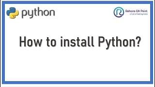 Python Installation