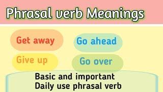 Phrasal verb Meanings Class _ 57 ||Learn English phrasal verbs Meanings ||Ak Education System