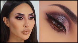 HUDA BEAUTY NAUGHTY PALETTE RELAXING MAKEUP TUTORIAL | BrittanyBearMakeup