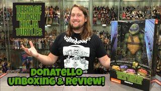 Donatello NECA Teenage Mutant Ninja Turtles Movie 1/4 Unboxing & Review!