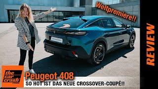 Peugeot 408 im Test (2022) So hot ist das neue Crossover-Coupé ab 32.000€! Review | Weltpremiere