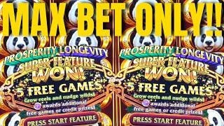 MAX BET ONLY on FU DAI LIAN LIAN Slot Machine | HIGH LIMIT LIVE SLOT PLAY AT THE CASINO