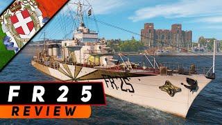 ЭСМИНЕЦ FR25! ИТАЛЬЯНСКИЙ ГЕПАРД! WORLD OF WARSHIPS