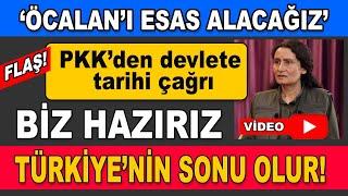 Pekeke’den devlete tarihi çağrı biz hazırız, Öcalan’ı esas alacağız, Türkiye’nin sonu olur