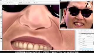 SpeedPainting - PSY - Gangnam style