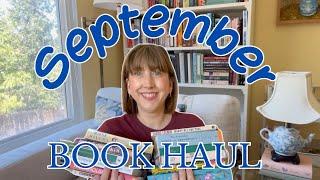 September Book Haul || Fiction, Mystery, Memoir, & More!