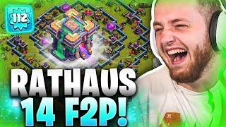 ALLE  MAUERN MAXED & PLATZ 1 im Free2Play PROJEKT?! | Clash of Clans F2P