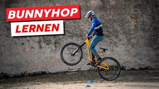 ⏫️ Bunnyhop in 2 Schritten lernen | MTB & eMTB Fahrtechnik Tutorial / Anleitung | einfach erklärt