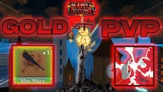 Gold Is Actually GOOD?! | Gold PvP | King Legacy UPD 6.0 