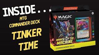 March of the Machine Commander Deck: TINKER TIME Magic The Gathering | Inside #220