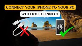 Connect your iPhone to your PC with KDE Connect #ubuntu #laptop #ubuntulinux #windows #educational