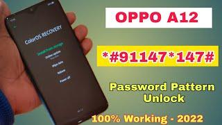 Oppo A12 Hard Reset Without Password | Oppo A12 Lock Screen Password Unlock | 100% Ok 2022