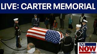 WATCH LIVE: President Carter lies in repose after memorial service