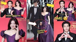 Park Shinhye & Kim Jaeyoung’s Shocking Appearance at SBS Drama Awards 2024! Best Couple Award WIN