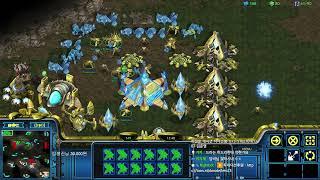 토스 VS 저그 물량전 오졌다 Leto 스타팀플 헌터 Hunter TeamPlay StarCraft