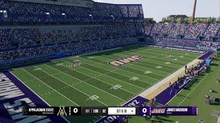 College Football 25 | Appalachian State vs James Madison | NCAA Gameplay PS5