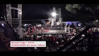 JOHN SSERUNJOGI UGANDA VS PATRICK AMATE KENYA BOXING IN KAMPALA UGANDA mpeg2video