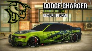 Dodge Charger Ghoul Edition Livery Tutorial | Car Parking Multiplayer