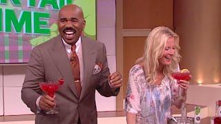 Cocktail Time with Sandra Lee! || STEVE HARVEY