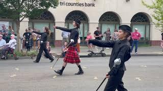 Woodland Scottish Games 2024 | Mace Flourishing