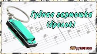 Брелок - губная гармошка с AliExpress.