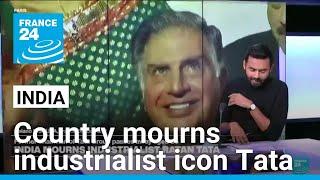 Mumbai mourns Indian industrialist Ratan Tata • FRANCE 24 English