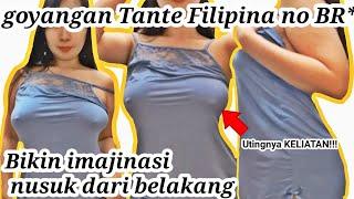 BIGO LIVE TANTE FILIPINA NO BRA‼️ ||gatahan bikin cr*t  #tante  #gununggede #puting #tantetobrut