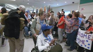 84 veterans return to Louisville after Honor Flight