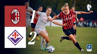 Ijeh’s goal not enough to avoid home defeat | AC Milan 1-2 Fiorentina | Highlights Women’s Serie A