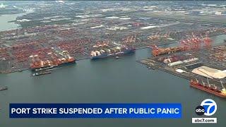 Historic US port strike suspended. What consumers should know