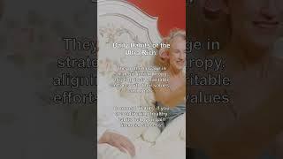 Daily Habits of the Ultra Rich: #50