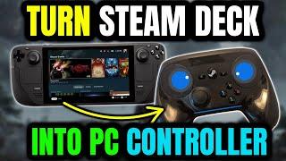 Steam Deck as a PC Controller: A Comprehensive Guide