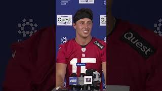 Tommy DeVito & Jaxson Dart: newest Love Island contestants 🩷️@LoveIsland  #shorts #nfl #giants