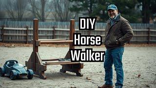 I Built a Mechanical Horse Walker for My DIY Cowboy