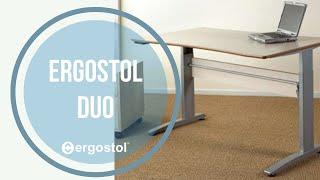 Стол регулируемый по высоте Ergostol Duo