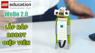 Lập trình Robot Điệp Viên | VUI HỌC TẠI NHÀ CÙNG LEGO WEDO - Tập 4 | LEGO EDUCATION WEDO 2.0