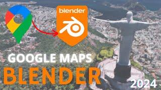 Como exportar GOOGLE MAPS a BLENDER (Actualizado)  - Maps Models Importer / RenderDoc