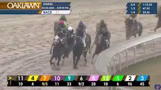 Mystik Dan Wins The Southwest Stakes - Derby Prep - Oaklawn Race Track - 2/3/24