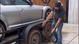 Seriously the FASTEST way to Change a Trailer Tire #flattire