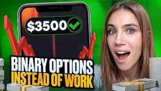  BINARY OPTIONS INSTEAD OF WORK: How to Earn? | Binary Options Strategy | Binary Options Signals