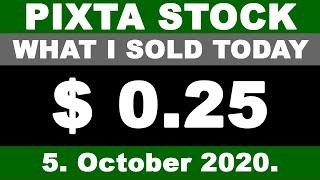 PIXTA Stock What I Sold Today 5. October 2020.